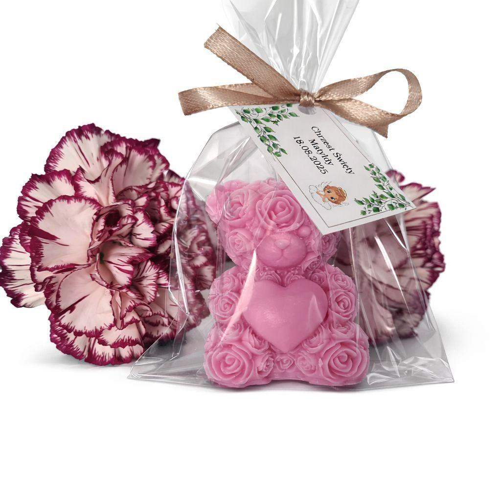 Świeca sojowa Miś z sercem 3