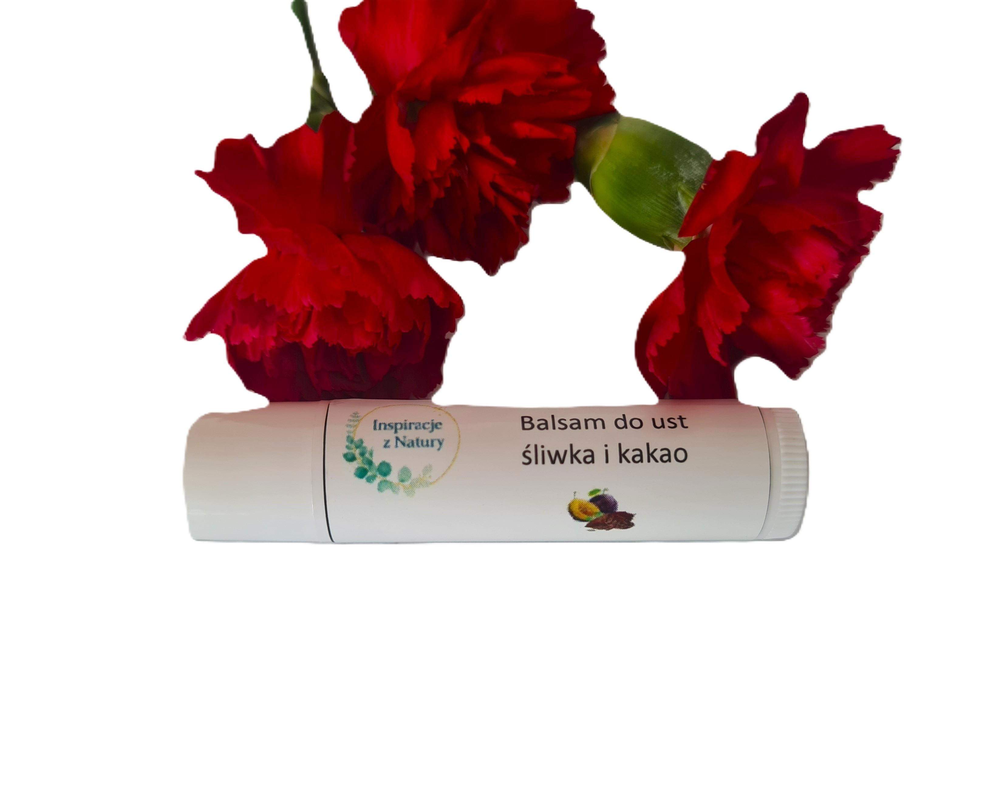 Balsam do ust śliwka i kakao 
