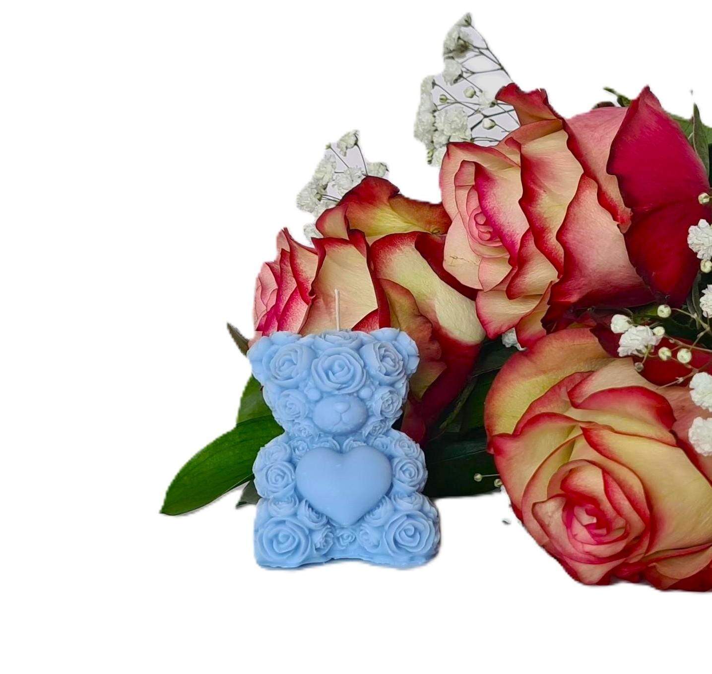 Świeca sojowa Miś 1