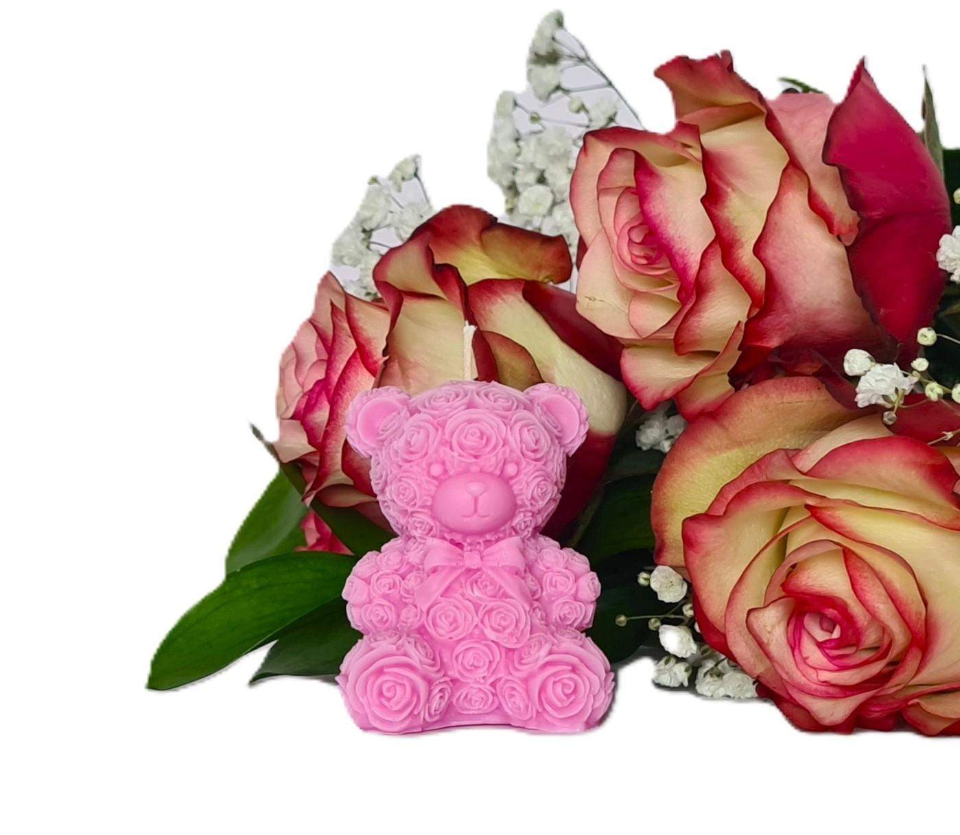 Świeca sojowa Miś 2