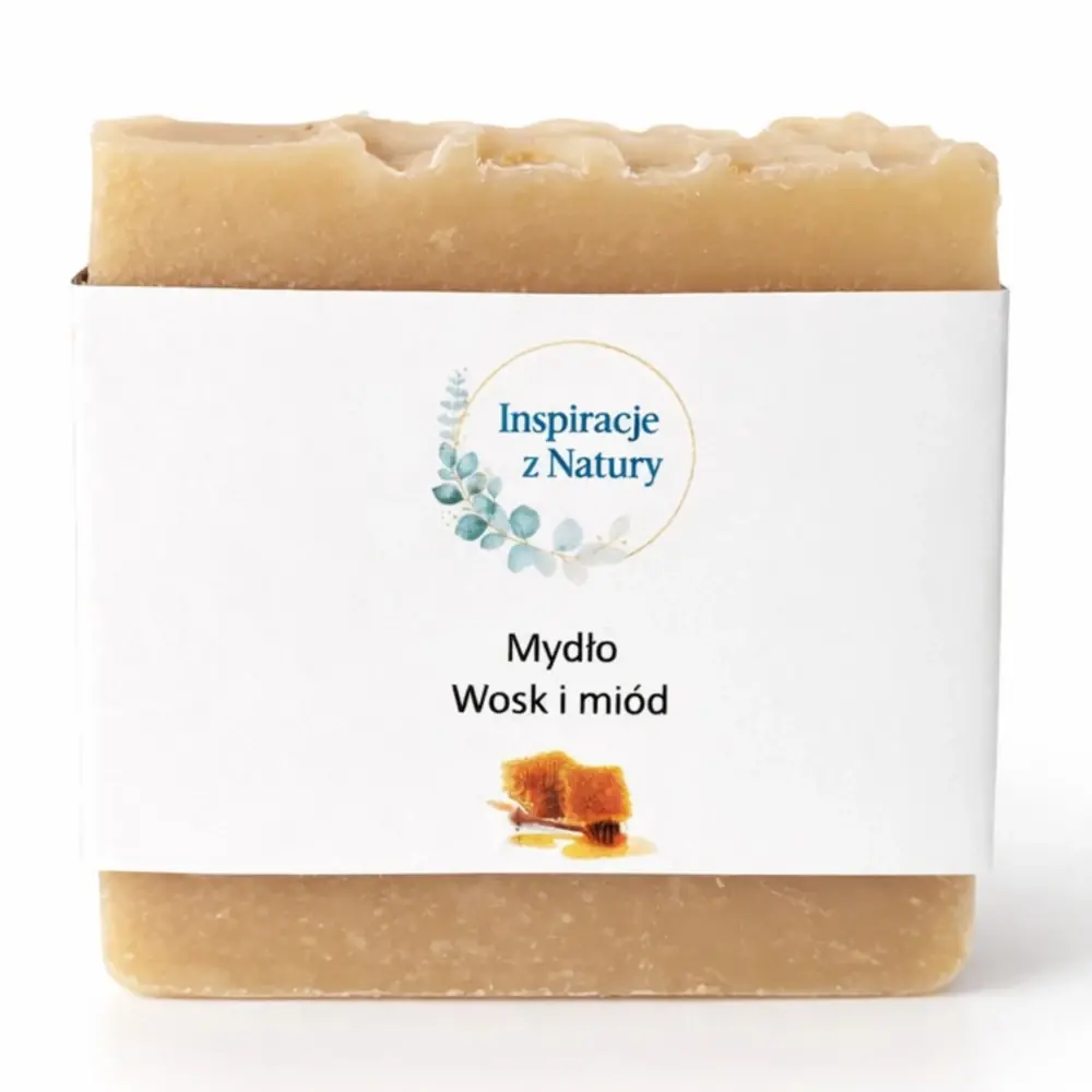 Mydło Wosk i miód, naturalne ręcznie robione